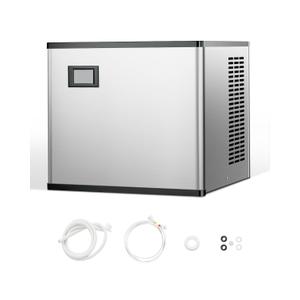 VEVOR Commercial Ice Maker Machine-Head 300 lbs/24 h, 20 Inch Stainless Steel Industrial Ice Machine, Self-Cleaning and Scheduled Ice Making, Modular Ice Cube Machine for Restaurant Hotel - Head Only