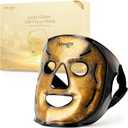 NEWGO Cooling Gel Ice Face Mask  Hot & Cold Therapy for Puffy Face, Dark Circles, Migraine Relief, Adjustable 3D Fit Facial Ice & Heat Mask for Stress, Headache, Post Laser, Skin Care