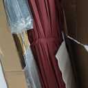 DUMOS 15FT Large Patio Umbrella with Base Included, Heavy Duty Extra Wide Outside Umbrella with 12 Ribbed Bars, Rectangle Outdoor Table Umbrella for Patio, Backyard, Pool, Deck & Garden, Red