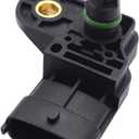 Manifold Absolute Pressure MAP Sensor, Engine Intake Air Pressure Sensor 0261230217 2411528, Manifold Absolute Air Pressure Sensor Compatible with Polaris Series 700 800 900, General, RZR