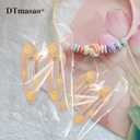 2x3 Inches 200PCS Self Sealing Cellophane Bags Self Adhesive Clear Resealable Cellophane Bags 2"x3"