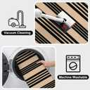 OJIA Front Door Mat 24"x51", Machine Washable Porch Rug Outdoor Door Mat Striped Entryway Rugs Indoor Outdoor Rugs Cotton Woven Entry Rug for Kitchen/Bathroom/Farmhouse/Home Entrance