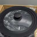 GiPP Ceramic Pots and Pans Set Non Stick, Nonstick Detachable Handle Cookware Sets, Healthy Non Toxic PFAS PFOA & PTFE Free, Dishwasher Oven Safe, Induction Kitchen Pot and Pan, 8 Piece Grey (Dark Gray)