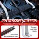BILITOOLS 10" 2 Jaw Gear Puller, Bearing & Pulley Removal Tool, Internal External Reversible for Flywheel, Gears & Pulleys