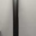 PVC Slide-On Door Bottom | Adjustable Plastic Weatherstrip Door Bottom with Drip Cap | 3 Feet (36-Inch) | for 1 3/ 4” Doors | Black | Fits Gaps 3/ 8” to 7/ 8” | Made in The USA