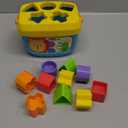 Fisher-Price Stacking Toy Baby's First Blocks Set of 10 Shapes for Sorting Play for Infants Ages 6+ Months