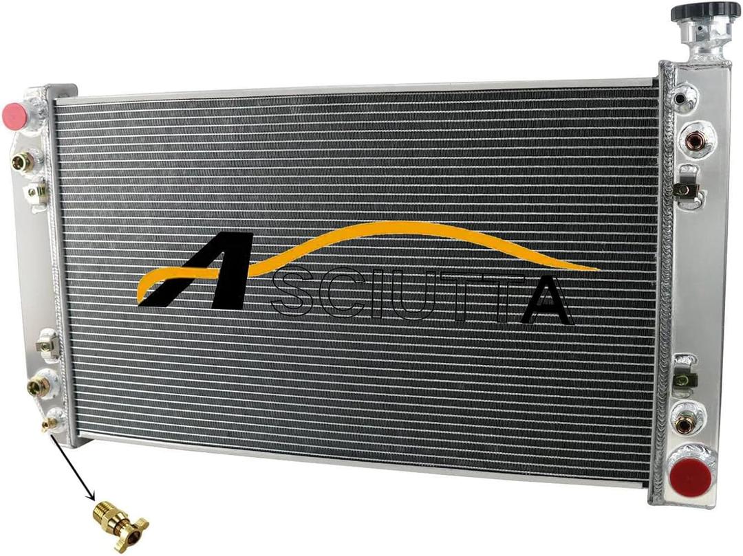 CU622 Aluminum Radiator for 1988-1999 Chevy GMC C/K 1500 2500 3500 V6 V8 GAS CNG DIESEL Radiador 3 Row Core Radiators
