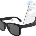 Smart Glasses for Women Men,Bluetooth Glasses with Photochromic Lenses,Built-in Mic & Speakers,Anti-Blue Light Lens with Hands-Free Listening Voice Control,Perfect for Indoor Outdoor