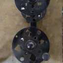 Heavy Duty Double Welding Cable Lead Reel, 10 Tilting Fixed Base, 10" Reel, Accommodates 150 Feet of 1/0 and 125 Feet of 2/0 Cable
