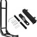 ECOTRIC Golf Cart Rear Grab Bar Universal and Trailer Hitch with Receiver for Step on Back EZGO Club Car Yamaha