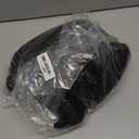 MakeMeChic Women's Maternity 2 Piece Outfits Lounge Set Ribbed Knit Long Sleeve Hoodie and Pants Pregnancy Set (Black, Small)