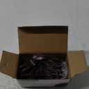 YOUNGAR 13FT 50 Clear Christmas Lights Outdoor, Approved Christmas Tree Lights with Brown Wire, Incandescent Mini Light Plug in for Indoor Outdoor Tree Patio Garden Xmas Decor