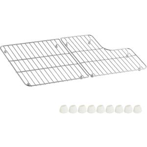 K-6639-ST Sink Rack Replacement for Kohler Whitehaven Bottom Basin Rack 6639-ST, K-6488 and K-6489 Stainless Steel Sink Protector Accessories