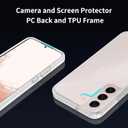 for Samsung Galaxy S22 Case Matte Clear, 6.1 Inches Frosted Slim Fit Heavy Duty Protection Wireless Charging Skin-Feel Lightweight Shockproof Anti-Slip Protective Phone Cover