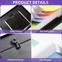 2 x 2026 Desk Calendar - Daily Calendar 2026 Page a Day, Jan. 2026 - Dec. 2026, Funny Desk Calendar 2026 with Tear Off Pages and Daily Puns, Gift for Home or Office, 4.84'' x 5.9''