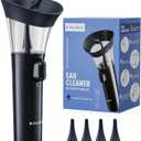 KAUGIC Manual Ear Wax Cleaner  Safe, Comfortable & Easy to Use Seamless One-Hand Operation, Dark Blue