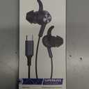 APETOO Wired Ear Buds Running USB-C Headphone w/Anti Fall/Hurt Wingtips for Outdoor/Indoor, Hands-Free Call, Pure Stereo Bass, Noise Isolating in-Ear Earbuds for iPhone 17 16/iPad/Galaxy S25/Android