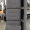 Solimo Duyce 3 Seater Sofa (Fabric, Grey)