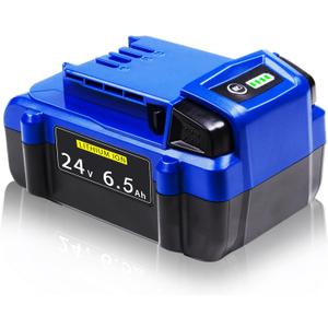 FSKE 6.5Ah Replacement for Kobalt 24V Battery KB624-03 KB524-03 KB424-03 - Compatible with Kobalt 24 Volt max Power Tools