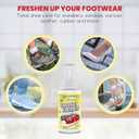 2 x Grandma's Secret Shoe Cleaner - Stain Remover Spray for Rubber, Canvas and Leather - Removes Dirt, Grime and Grass - Sneakers Cleaner for Outdoor Shoes, Slippers and Moccasins - 3 Ounce