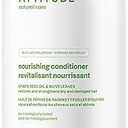 ATTITUDE Nourishing Hair Conditioner, For Dry and Damaged Hair, Naturally Derived Ingredients, Vegan Detangler, Dermatologically Tested, Grapeseed Oil and Olive Leaves, 32 Fl Oz
