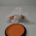 2 Set Halloween Cupcake Stand Ghost Pumpkin Candy Bowl Serving Tray Plush Halloween Cake Stand Holder Dessert Candy Dishes Tabletop Decoration for Party Cookies Display