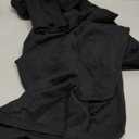 GORGLITTER Women's Turtleneck Long Sweater Dress Fall Sleeveless Elegant Bodycon Knitted Maxi Dresses (Large, Black)