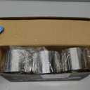 6 Pack Cake Ring Mold, Seamless Stainless Steel Round Mousse Cake Molds, Mousse Cake Ring, Baking Ring Molds, Food Ring Molds for Baking, Includes 6 Rings 1 Pusher and 1 Lifter, 2.9 x 2.1 Inch