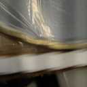 USHOWER Brushed Gold Arched Bathroom Mirror 24x36 Inch