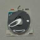 Frost King P D-Section Rubber Self-Stick Weatherseal Tape, 5/16" W, 1/4" T, 17 ft L, Grey