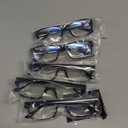 Gaoye 0.5 Professional Reading Glasses for All Day - Computer Readers with Blue Light Protection - Value Pack