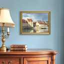 upsimples Vintage 12x16 Picture Frame, Antique Gold Frames, 2 Pack