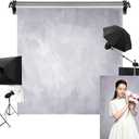 Kate 8x8ft/2.5x2.5m Light Grey Background Light Purple Backdrop Retro Textured Abstract Photography Props Studio Digital Printed Backdrop