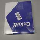 Oxford Twin-Pocket Folders, Textured Paper, Letter Size, Dark Blue, Holds 100 Sheets, Box of 25 (57538EE)