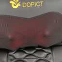 DOPICT Massage Mat, Detachable Neck Massager, Full Body Vibration Heating, Massage Pad with 10 Vibrating Motors and 9 Speed Settings for Home Office Use, Gift for Men Women Parents Christmas, Black