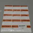 Labelebal 600 Writable Stickers 2” x 3” Each,20 Designs Pre-Printed Color-Coded Home Moving Packing Box Labels with Fragile, Extra, Heavy Labels