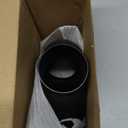 Dual Exhaust Tip 2.5" Inlet, Black Coated Stainless Steel Muffler Tip, Weld-On Double Wall Slant Cut Tailpipe Tip