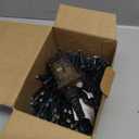 Brizled Christmas Lights Outdoor, 500 LED Color Changing Christmas String Lights with Remote, 180.4ft 11 Modes Tree Light Warm White & Multicolor Green Wire Xmas Light for Xmas Party Home