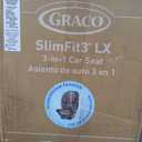 Graco SlimFit3 LX 3-in-1 Convertible Car Seat, Slim Car Seat Fits 3 Across, Rear Facing, Forward Facing, to Highback Booster Seat, Perfect for Baby Travel & Gift for New Parents, Kunningham MFD: 07-10-26