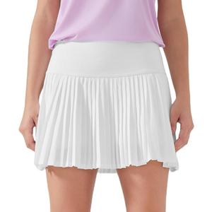 Pleated Tennis Skirts for Women with Shorts High Waist Tummy Control Skorts with Pockets Athletic Golf Running Skort, M