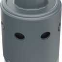 Float Valve for Water Tank Designed for Water Level Control, Auto Filling & Shut Off, Durable Nylon Resin Water Troughs Float Valve for Livestock Tank, Swimming Pool, Fish Pond etc Grey 1pc