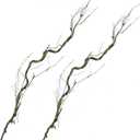 2Pcs 67in Artificial Trees Branches for Decoration Fake Cherry Blossom Trunk Willow Vines Garland Limb Twigs Moss Plants Wall Hanging Photo Home Garden X'Mas Christmas Thanksgiving Decor