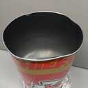 FANMATS 34680 NFL - Kansas City Chiefs Wastebasket | Red | 15"x10.5"x10.5" | Primary Logo, Helmet, & Wordmark