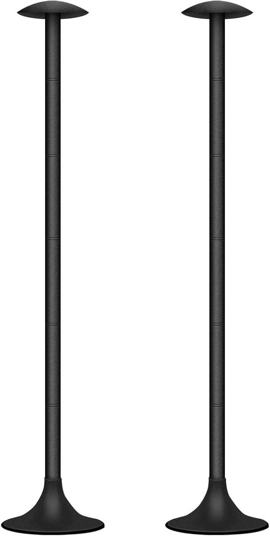 iCOVER Boat Cover Support Pole, Adjustable Support Pole System 6 Stage Extension from 12" to 54", 2 Pack