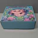 YuLeFang Axolotl Gifts for Girls with Plush Toy/DIY Diamond Water Bottle/Furry Keychain Purse Notebook Pen Eyemask Headband/Stone Bracelet/Necklace/Comb, Birthday Gift for Girl 4 5 6 7 8+ Years Old