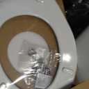 Bemis 500EC Durable Wood Toilet Seat with Easy Clean Hinges, Made in USA, Round, White