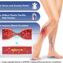 BYRIVER Plantar Fasciitis Relief Foot Massager Slippers Sandals Shoes for Men Women, Foot Care Relaxation Wellness Gifts for Mom Dad, Stress Relief, Tense Muscle Relaxer (02M)