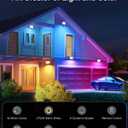 Onforu 6 Pack RGBW LED Flood Light 800W Equivalent, 100W Color Changing Floodlight with 44 Keys Remote, 2700K Warm White IP66 Waterproof Spot Lights Outdoor, Uplights for Stage, Party