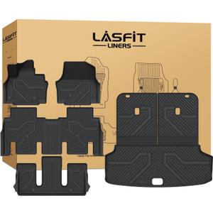 LASFIT Floor Mats for KIA EV9 6-Seat 2026 2025 2024
