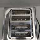 Smart Toaster 4 Slice Wide Slot Dual Digital TouchScreen & Independent Control for Family | 1800W Stainless Steel for 6 Bread Types & Toast Settings | Defrost Reheat & Single-Slice Modes